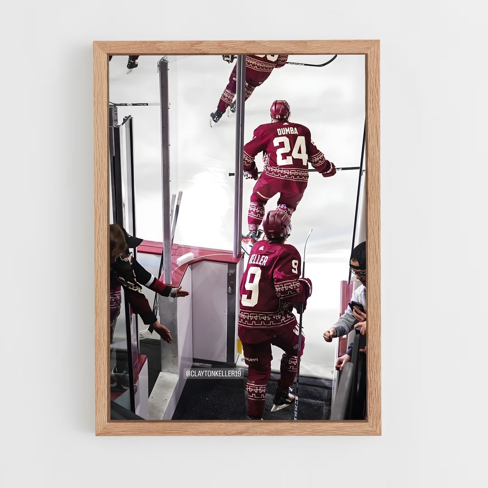 Poster Prêt à Entrer – affiche Hockey sur glace (vue 4)